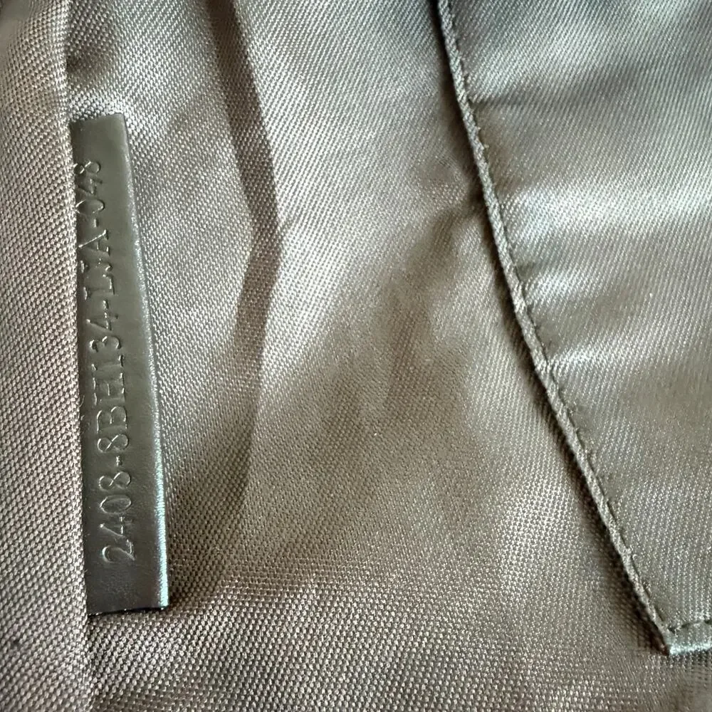 Fendi Zucchino FF Tote - Brown Canvas, Leather Straps, 2004 VTG